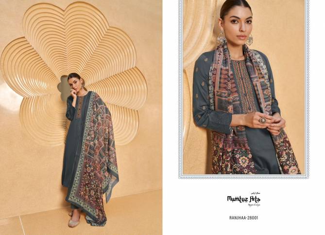 Ranjhaa By Mumtaz Designer Dress Material Catalog